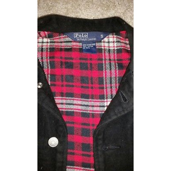 Polo by Ralph Lauren Plaid Fleece Jacket Size (S) - Picture 2 of 6